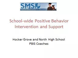 School-wide Positive Behavior Intervention and Support