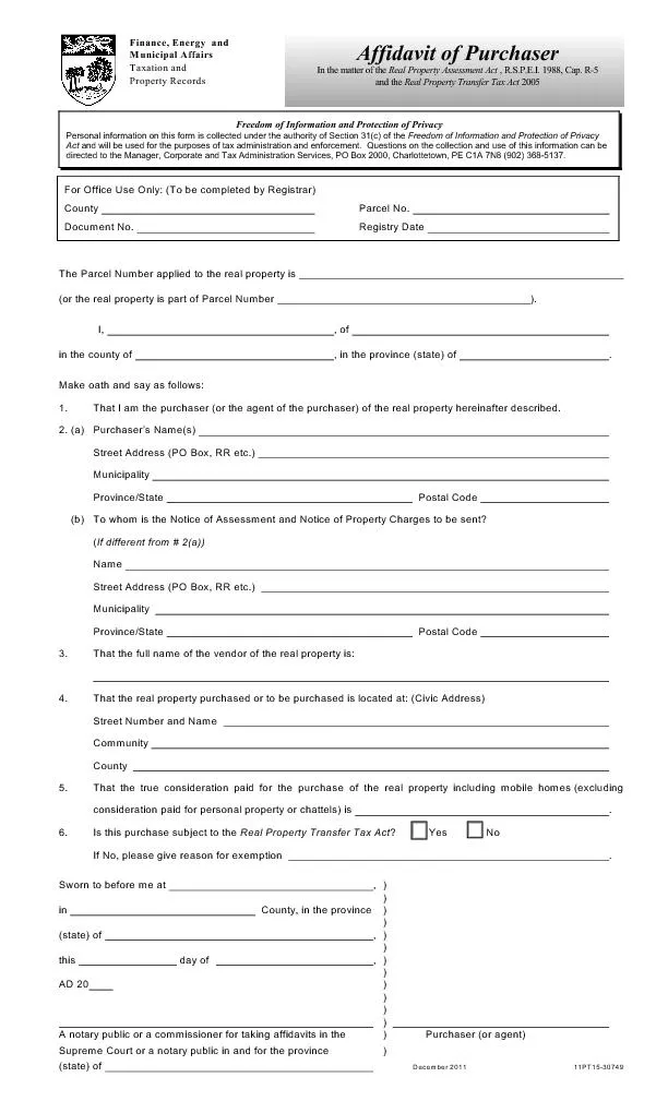 For Office Use Only: (To be completed by Registrar)