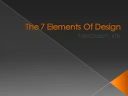 The 7 Elements Of Design
