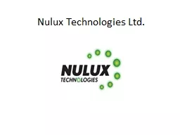 Nulux Technologies Ltd.