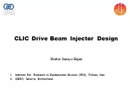 CLIC Drive Beam Injector Design