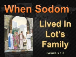 When Sodom