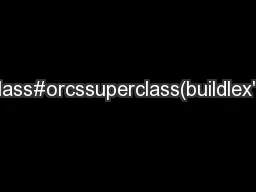 (describe(assertsubclass#orcssuperclass(buildlex