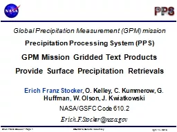 Global Precipitation Measurement (GPM) mission