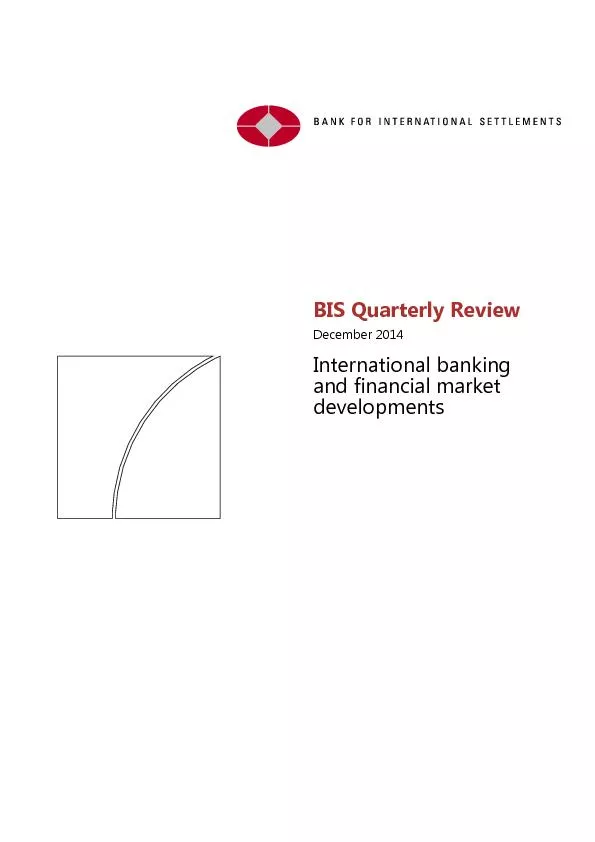 BIS Quarterly Review Monetary and Economic Department Editorial Commit