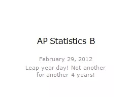 AP Statistics B