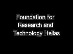 Foundation for Research and Technology Hellas
