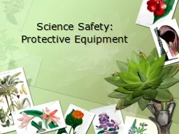 Science Safety:
