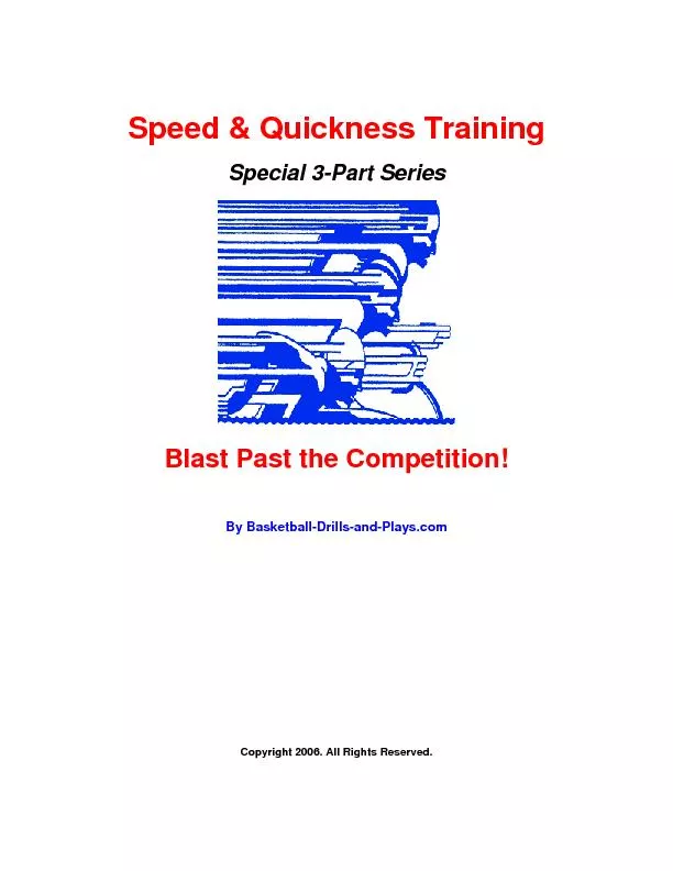 Speed & Quickness Training