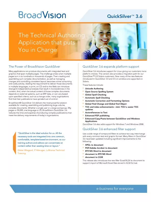 The Technical Authoring