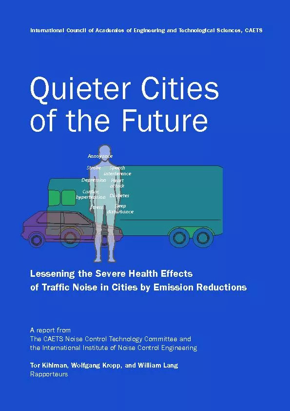 Quieter Cities