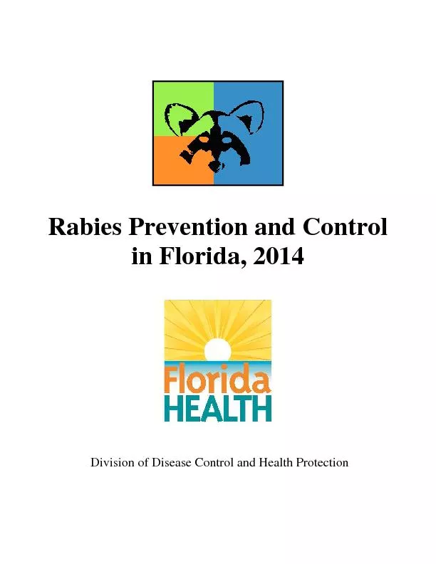 Division of Disease Control and Health Protection Rabies Prevention a