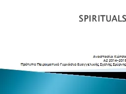 SPIRITUALS
