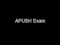 APUSH Exam