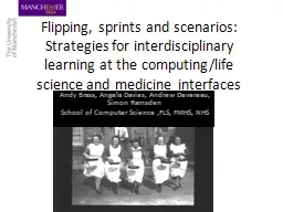 Flipping, sprints and scenarios: