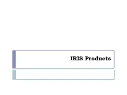 IRIS Products