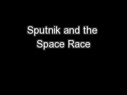 Sputnik and the Space Race