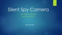 Silent Spy Camera