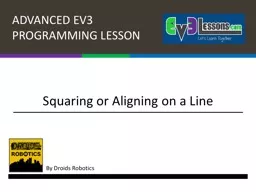 Squaring or Aligning on a Line