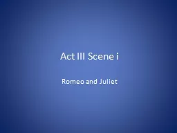 Act III Scene