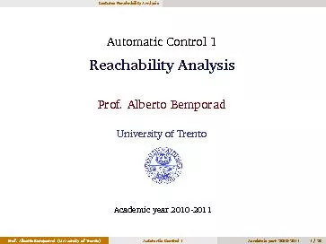 Lecture:ReachabilityAnalysis