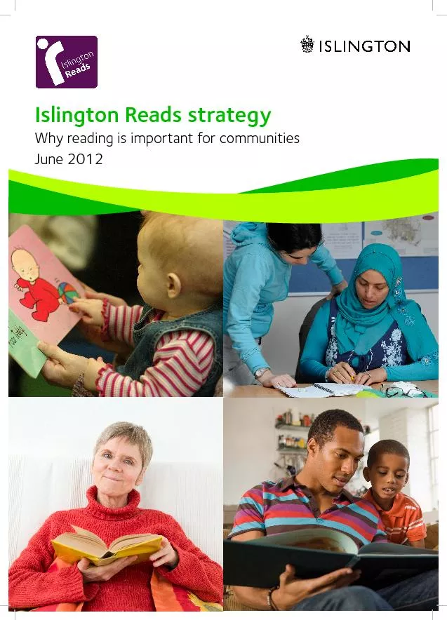 Islington Reads strategyWhy reading is important for communities
...