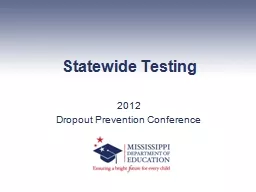 Statewide Testing