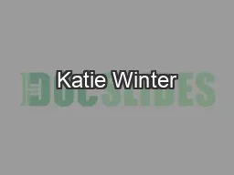 Katie Winter