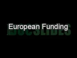 European Funding