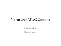 Parrot and ATLAS Connect