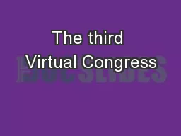 The third Virtual Congress