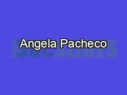 Angela Pacheco
