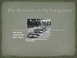 The Remains of the Forgotten