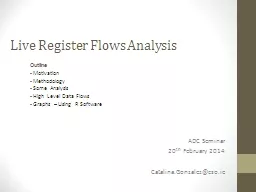 Live Register Flows Analysis