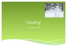 ‘Stealing’
