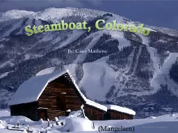 Steamboat, Colorado