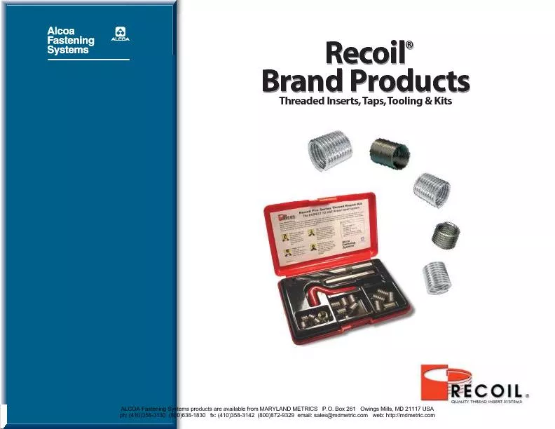 RecoilBrand Products