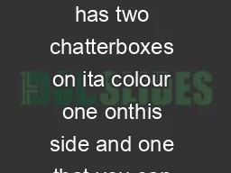 How to make the TravelSmart Chatterbox This sheet has two chatterboxes on ita colour one