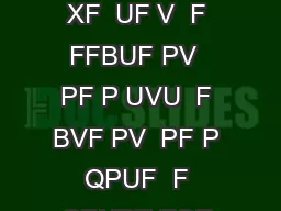 Ways We Cheapen the Church  O PV OFQFOFOF XF  UF V  O PV VZOF XF  UF V  O PV O XF  UF