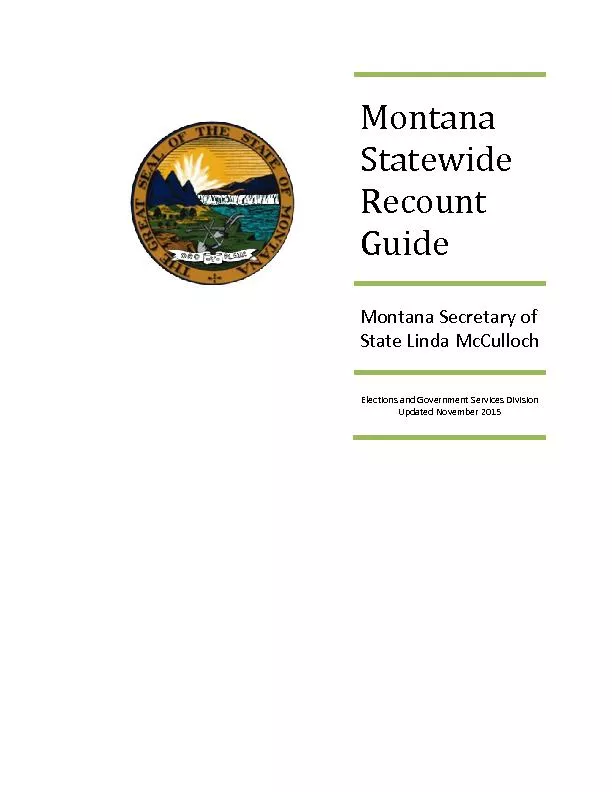 Montana Secretary of