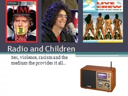 Radio and Children