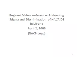 Regional Videoconference: Addressing Stigma and Discriminat