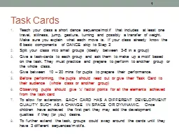 Task Cards