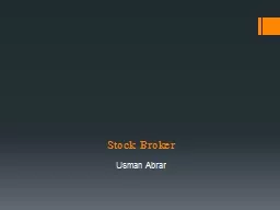 Stock Broker
