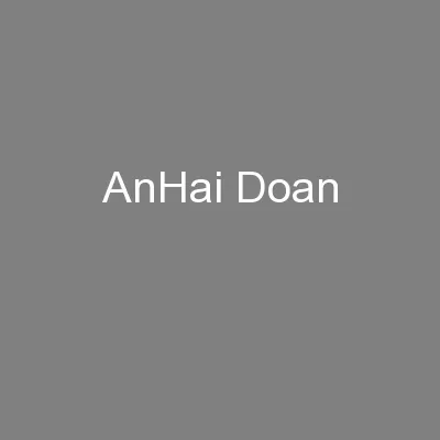 AnHai Doan