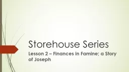 Storehouse Series