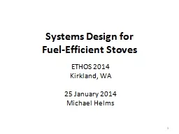 Systems Design for