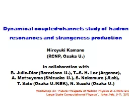 Dynamical coupled-channels