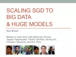 SCALING SGD to