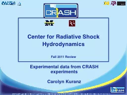 Center for Radiative Shock